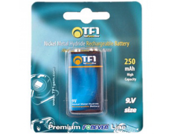TFO 250mAh 9V NiMH Rechargeable