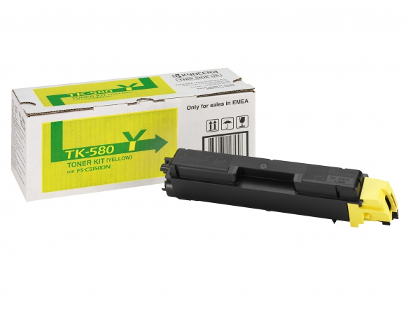 Toner Kyocera TK-580Y Yellow 2.8K