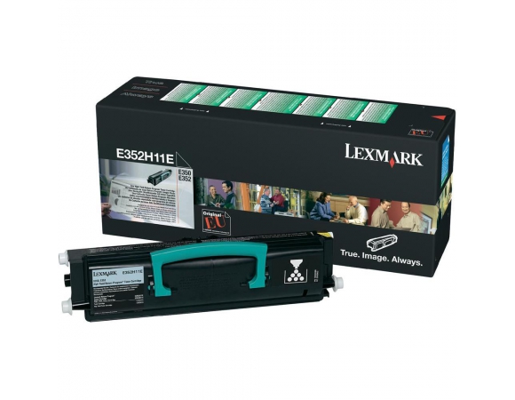Toner Lexmark 352H11E Black (352H11E) 9K