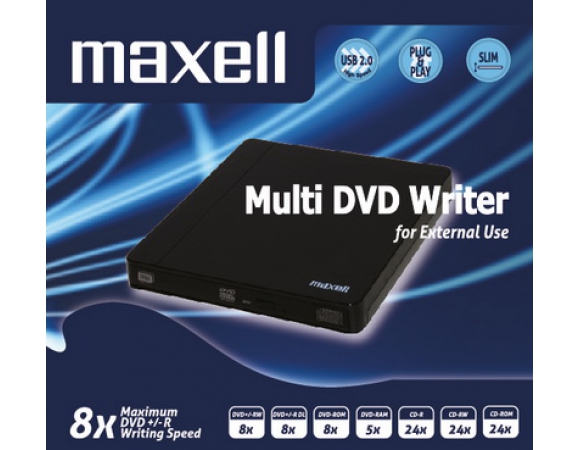 Maxell 8x DVD Writer External Slim