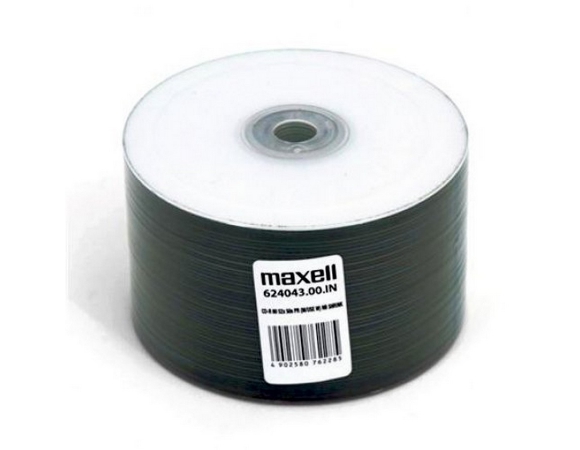Maxell CD-R 700MB Printable Full Face Spindle 50