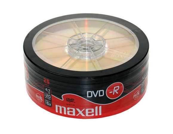 Maxell DVD-R 4.7GB 25τμχ