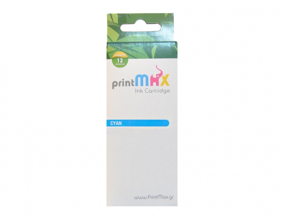 Ink PrintMax συμβατό με HP 655 Cyan (CZ110AE)