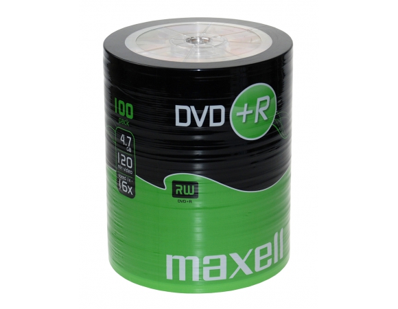 Maxell DVD+R 16x 4,7GB Spindle100