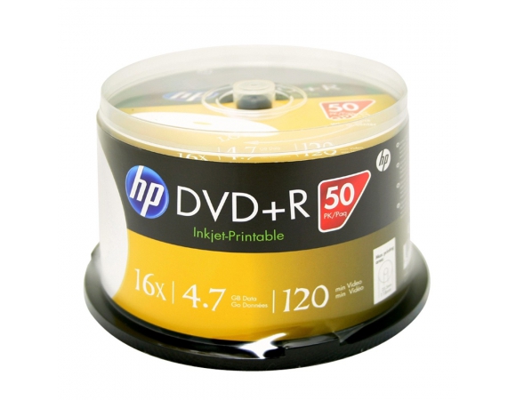 HP DVD+R 16x 4,7GB Spindle 50