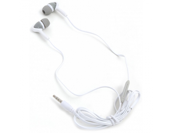 OMEGA EAR PHONES + MIC WHITE (FH1012W)