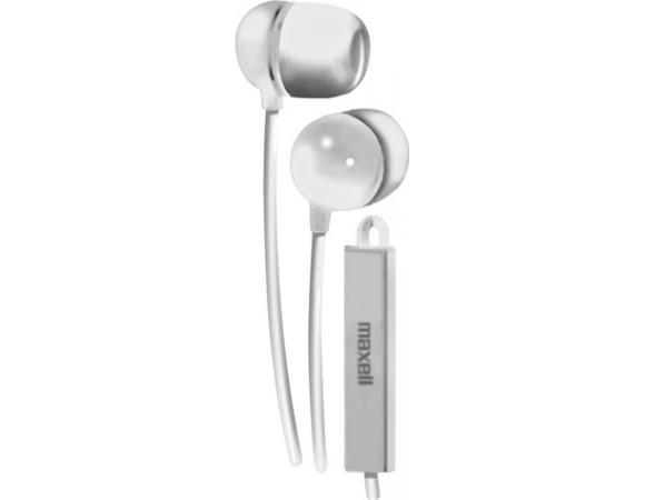 Ακουστικά Maxell με Μικρόφωνο Άσπρο