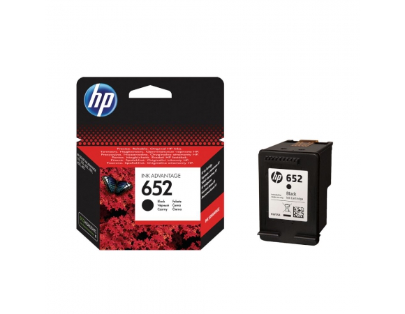 Μελάνι HP 652 Black (F6V25AE)