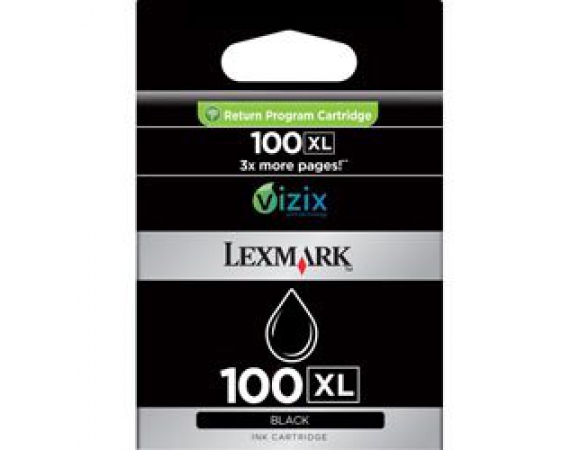 Μελάνι Lexmark No.100 XL Black