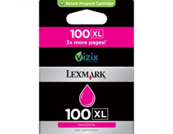 Μελάνι Lexmark No.100 XL Magenta