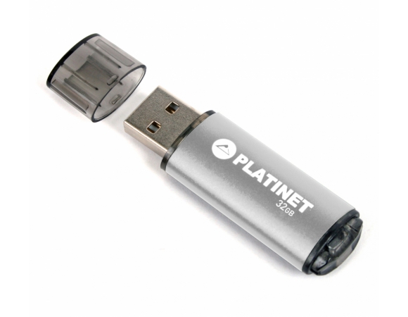 USB Platinet Flash Drive 2.0 X-Depo 32 GB Silver