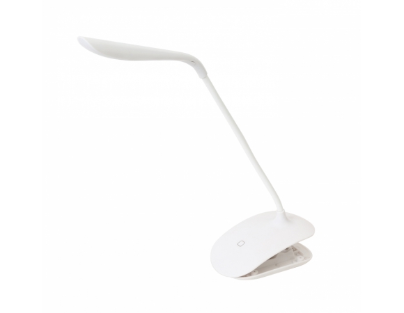 Desk Lamp Platinet 3,5W Flexible With Clip White