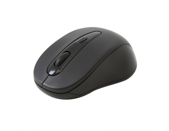 Mouse Omega Wireless 800-1200-1600 DPI Black/Black