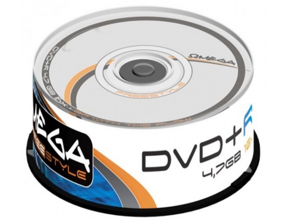 DVD+R FREESTYLE 4,7GB 16X Pack 25