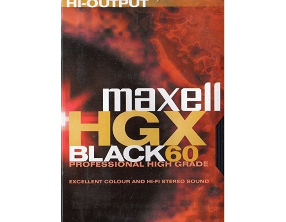 VHS MAXELL HGX 60