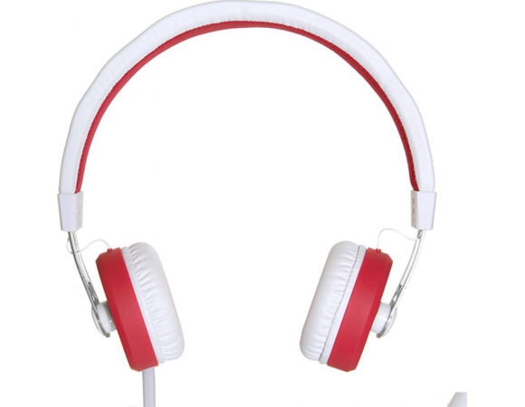 Headphones MAXELL KUMA PREMIUM WHITE/RED