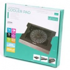 Cooler Pad OMEGA Laptop 20 CM Fan 2 USB Ports (SNOWFLAKE) (OMNCPV)