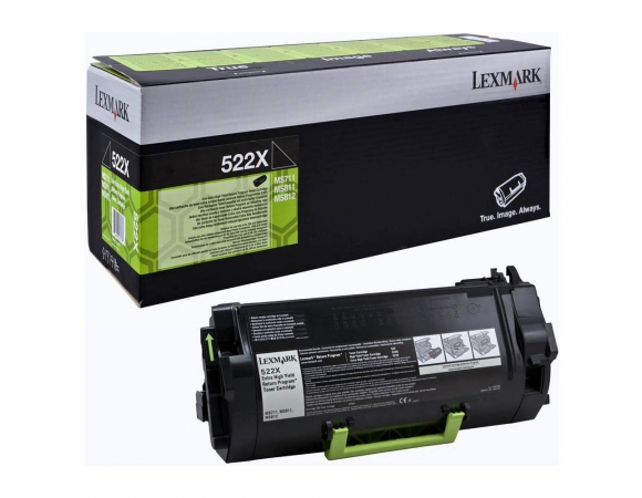 Toner Lexmark 522X (52D2X00) 45K