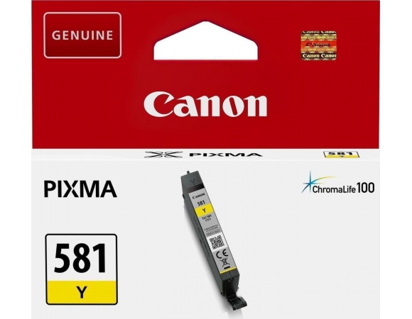 Μελάνι Canon CLI-581 Yellow (2105C001)
