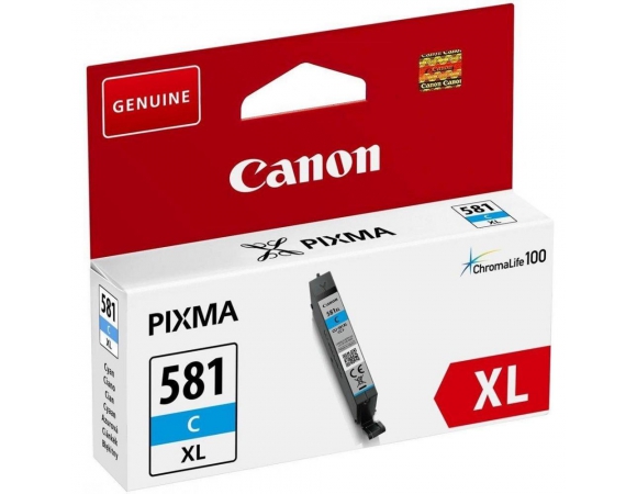 Μελάνι Canon CLI-581CXL Cyan (2049C001)