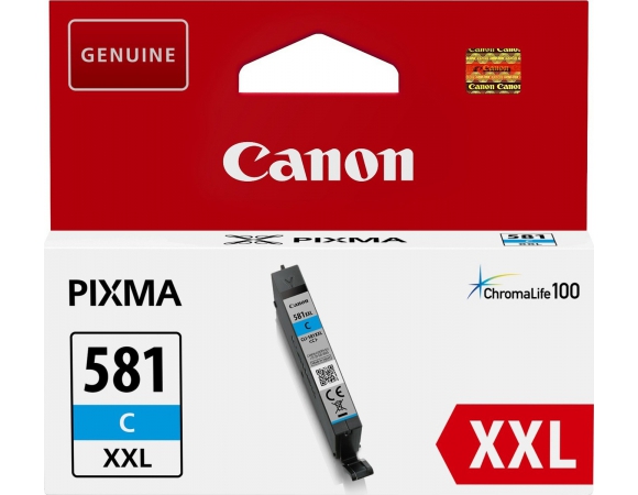 Μελάνι Canon CLI-581CXXL Cyan (1995C001)