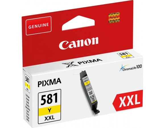 Μελάνι Canon CLI-581YXXL Yellow (1997C001)