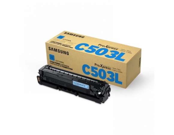 Toner Samsung CLT-C503L Cyan (SU014A) 5K
