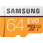 microSDXC Samsung Evo 64GB U3 with Adapter