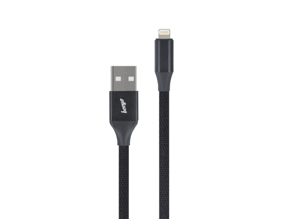 USB Cable Lightning Beeyo 8-Pin Black