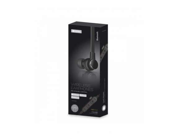 Earphones PLATINET Bluetooth 4.2 Sport with Microphone +microSD PM1061B Black