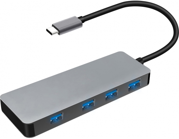 Hub PLATINET USB Type-C to USB 3.0 4 Ports