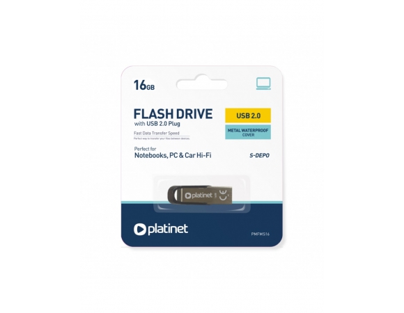 Flash Drive Platinet 16gb S-Depo
