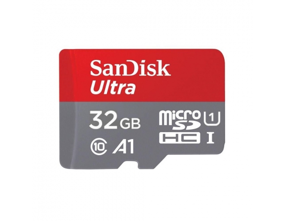 ΜicroSDHC SanDisk for Android (32 GB | class 10 | 98 MB/s | UHS-I) + adapter