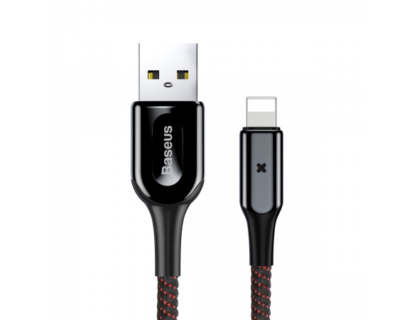 USB Cable Baseus Lighting X-type 2,4A Black