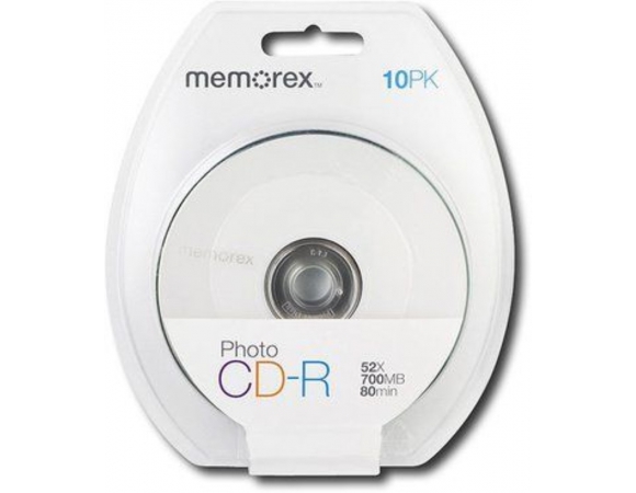 Memorex CD-R 700MB Printable Pack 10