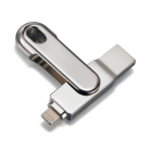 Flash Drive Platinet IOS USB 3.0 16GB + Lighting Plug For Ipad & Iphone