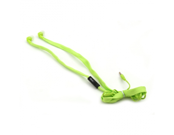 Earphones Freestyle Shoelace FH2112 Green
