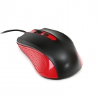 Mouse  Omega  OM-05R 1000 DPI Black/Red