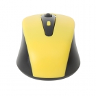 Mouse Omega Wireless 800-1200-1600 DPI Black/Yellow