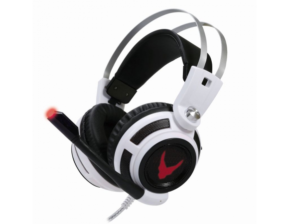 Headset Omega Varr Pro-Gaming Stereo LED Vibration White