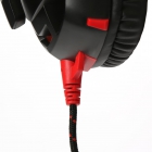 Headset OMEGA VARR Pro-Gaming Stereo HI-FI Mic LED Blacklight Red OVH5055R
