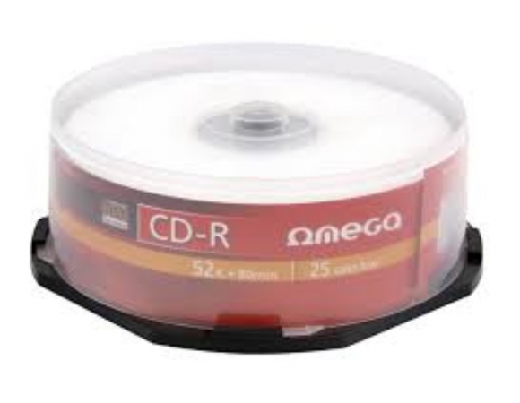 Omega CD-R700MB 52x CakeBox25
