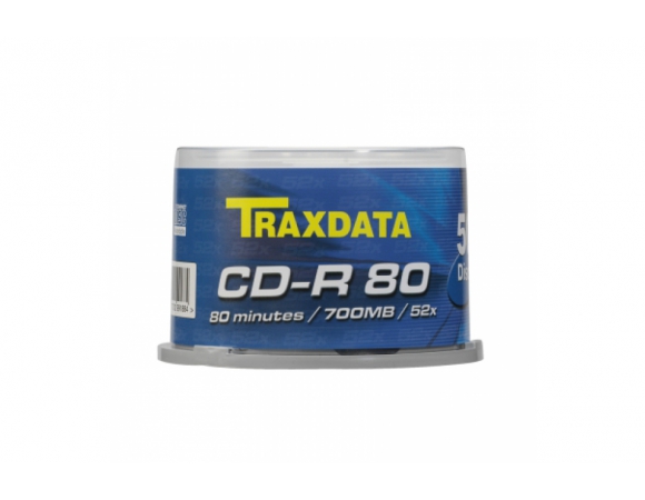 Traxdata CD-R 700MB 52x Pack 50