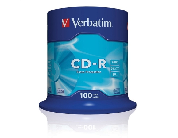 Verbatim CD-R 700MB 52x CakeBox100