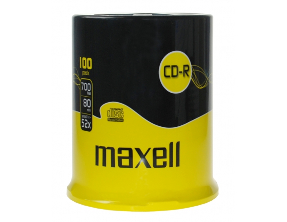 Maxell CD-R 700MB 52x CakeBox100