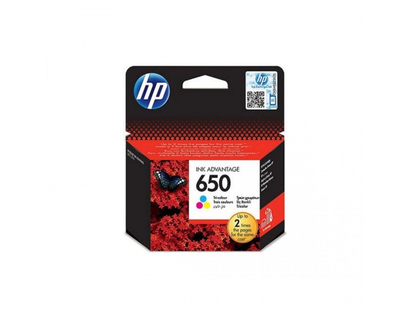 Μελάνι HP 650 Colour (CZ102AE) 200pgs