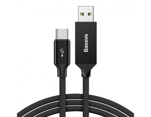 USB Cable Baseus Type-C Artistic 5m 3A Black