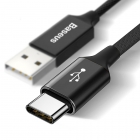 USB Cable Baseus Type-C Artistic 5m 3A Black
