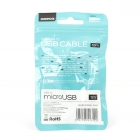 USB Cable Omega PVC Micro-USB & Data Poly Cable 1m Blue