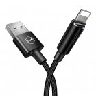 USB Cable Mcdodo King 8-pin With Auto-Power Off 1,8m Black